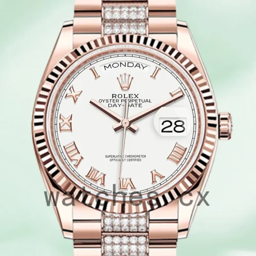 R-J-128235WRDP-1.webp Rolex Day-Date Men’s m128235-0053 36mm White Dial President Bracelet