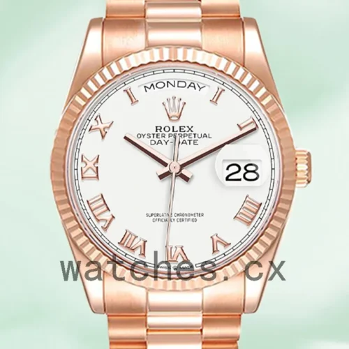 R-J-128235WRP-1.webp Rolex Day-Date 36mm m128235-0052 Men’s Rose Gold-tone