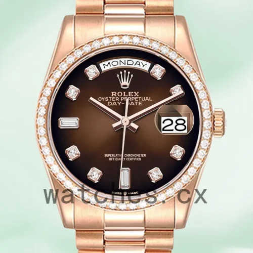 R-J-128345BRDP-1.webp Rolex Day-Date 36mm m128345rbr-0040 Men’s Brown Dial Rose Gold-tone