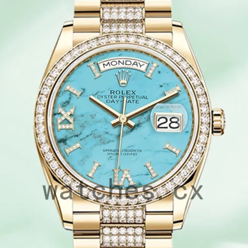 R-J-128348BLRDP-1.webp Rolex Day-Date 36mm Men’s m128348rbr-0038 Automatic President Bracelet