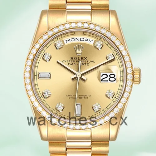 R-J-128348CDP-1.webp Rolex Day-Date Men’s m128348rbr-0008 36mm Automatic President Bracelet