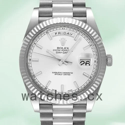 R-J-218239WSP-1.webp Rolex Day-Date 218239 41mm Men’s White Dial President Bracelet