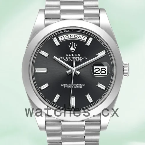 R-J-228206BKDP-1.webp Rolex Day-Date Men’s 40mm 228206 Black Dial