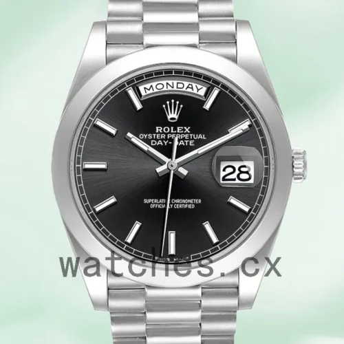 R-J-228206BKSP-1.webp Rolex Day-Date Men’s m228206-0031 40mm Automatic President Bracelet