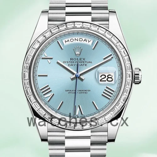 R-J-228396BLRP-001-1.webp Rolex Day-Date 40mm Men’s m228396tbr-0030 Blue Dial President Bracelet