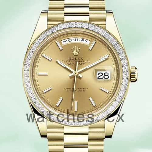 R-J-228398CSP-1.webp Rolex Day-Date m228398tbr-0007 Men’s 40mm Champagne Dial President Bracelet