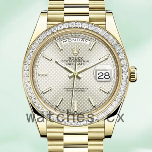 R-J-228398SSP-1.webp Rolex Day-Date Men’s 40mm m228398tbr-0005 Silver Dial