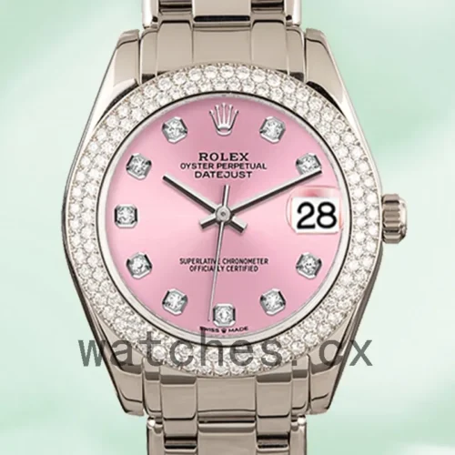 R-J-81339PDPM-1.webp Rolex Pearlmaster Unisex 31mm 81339 Silver-tone