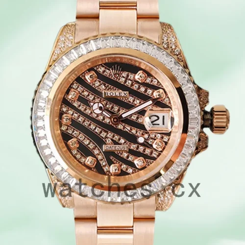 R-K-116285DWDO-1.webp Rolex Datejust 40mm Men’s 116285 Rose Gold-tone Diamond Wave Dial