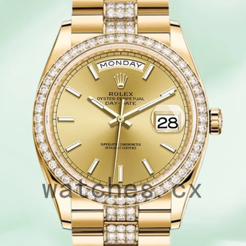R-K-118348CSP-1.webp Rolex Day-Date Men’s 36mm 118348 Automatic Champagne Dial