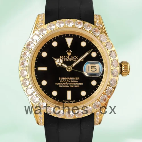 R-K-16613BKSR-1.webp Rolex Submariner Men’s 16613 40mm Black Dial