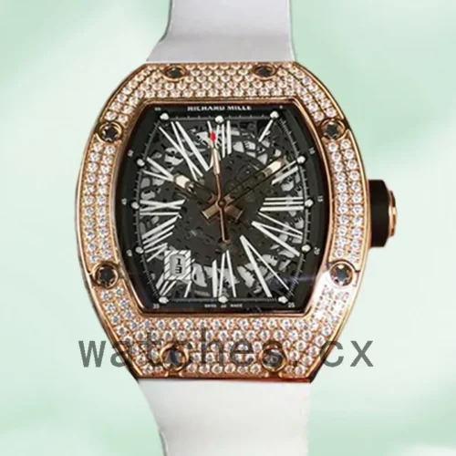 RM-J-023-001-1.webp Richard Mille RM023 RM023-001 Around 50*42mm Men Rubber Band