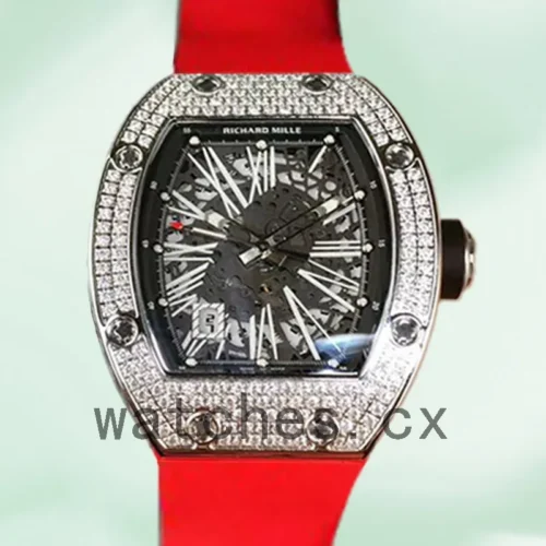 RM-J-023-002-1.webp Richard Mille RM023 RM023-002 Men Around 50*42mm Rubber Band