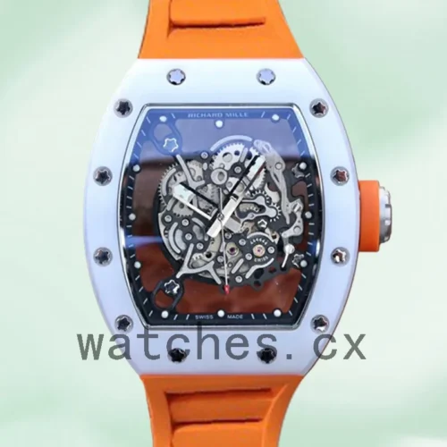 RM-J-055-004-1.webp Richard Mille RM055 Around 49*42mm Men RM055-004 Rubber Band Transparent Dial