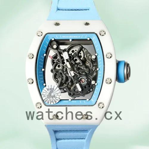 RM-J-055-010-1.webp Richard Mille RM055 RM055-010 Around 50*43mm Men Rubber Band Mechanical