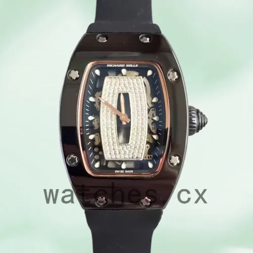 RM-J-07-01-006-1.webp Richard Mille RM07-01 RM07-01-006 Ladies Around 31*45mm Black With Diamonds Dial