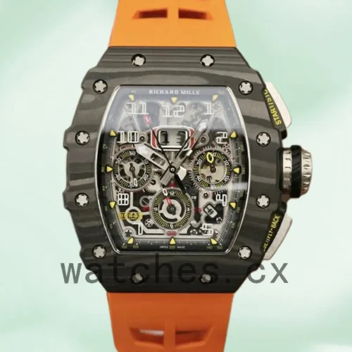RM-J-11-03-003-1.webp Richard Mille RM11-03 Men Around 50*40mm RM11-03-003 Black Rubber Band