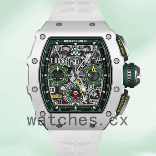 RM-J-11-03-010-1.webp Richard Mille RM 11-03 RM 11-03 Around 45mm Men Silver Rubber Band