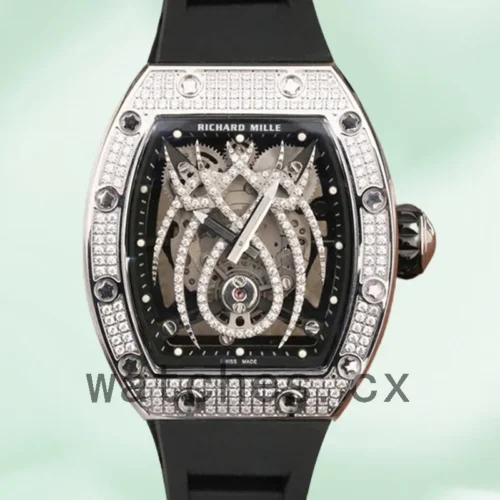 RM-J-19-001-1.webp Richard Mille RM019 RM019-001 Around 45*38mm Men Hand Wind Black With Diamonds Dial
