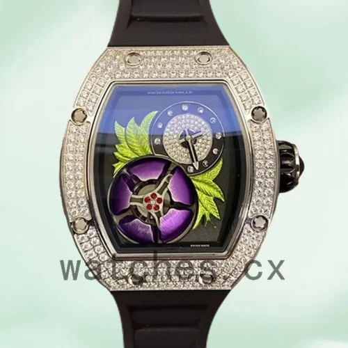 RM-J-19-02-002-1.webp Richard Mille RM19-02 Men Around 50*42mm RM19-02-002 Flowers Dial