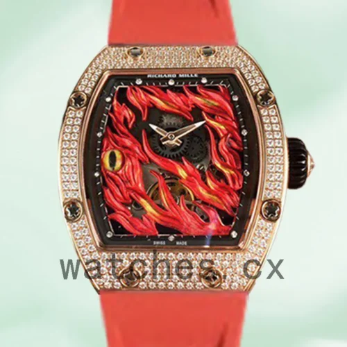 RM-J-26-02-003-1.webp Richard Mille RM26-02 Men Around 50*42mm RM26-02-003 Rubber Band Rose Gold