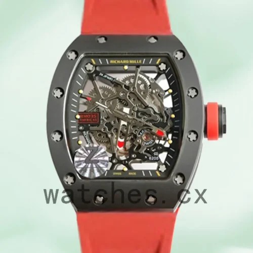 RM-J-35-006-1.webp Richard Mille RM035 RM035-006 Around 50*45mm Men Rubber Band Mechanical