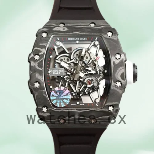 RM-J-35-02-015-1.webp Richard Mille RM35-02 Men Around 50*42mm RM35-02-015 Transparent Dial Rubber Band