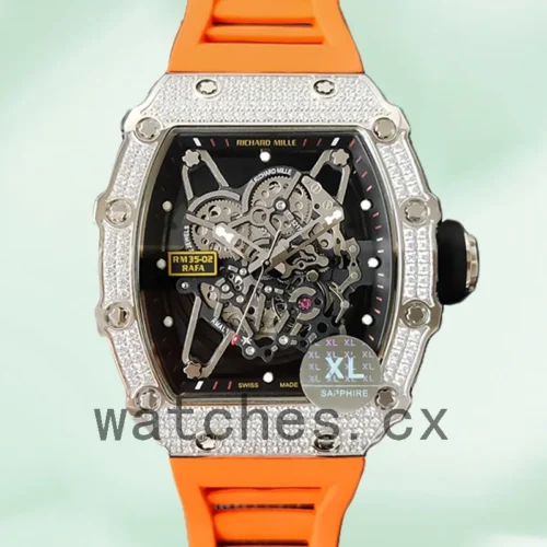 RM-J-35-02-022-1.webp Richard Mille RM35-02 RM35-02-022 Men Around 45mm Silver-tone
