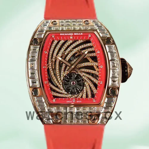 RM-J-51-02-001-1.webp Richard Mille RM51-02 Around 45*37mm Ladies RM51-02-001 Rose Gold-tone Mechanical