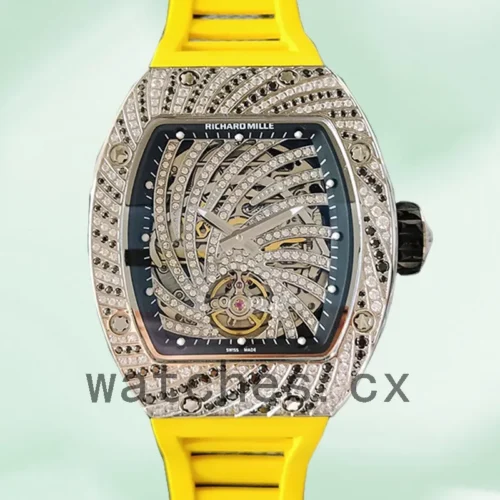 RM-J-51-02-006-1.webp Richard Mille RM51-02 Around 48*40mm Ladies RM51-02-006 Rubber Band Diamond Paved Dial