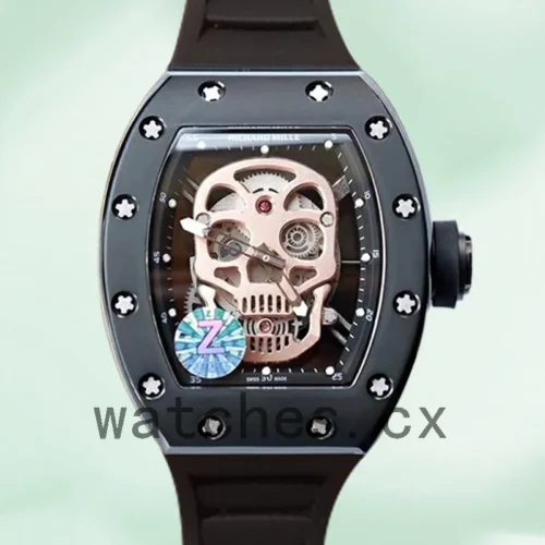 RM-J-52-01-002-1.webp Richard Mille RM52-01 Men Around 50*42mm RM52-01-002 Rubber Band