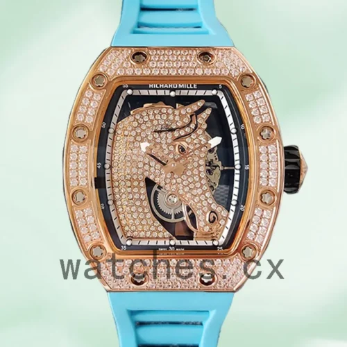 RM-J-52-02-013-1.webp Richard Mille RM52-02 Men RM52-02-013 Around 43mm Mechanical Horse Dial