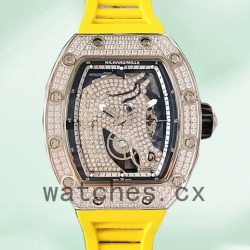RM-J-52-02-016-1.webp Richard Mille RM52-02 Men Around 43mm RM52-02-016 Rubber Band Horse Dial