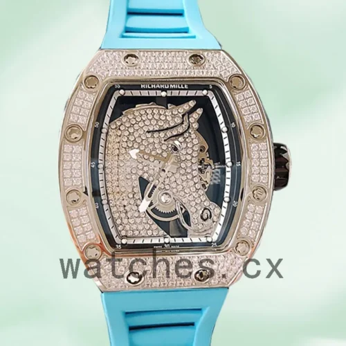RM-J-52-02-018-1.webp Richard Mille RM52-02 RM52-02-016 Around 43mm Men Rubber Band