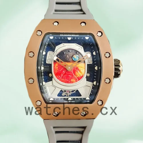 RM-J-52-05-003-1.webp Richard Mille RM52-05 Men RM52-05-003 Around 50*42mm Rubber Band Mars Earth Dial
