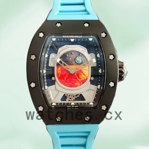 RM-J-52-05-011-1.webp Richard Mille RM52-05 RM52-05-011 Men Around 50*42mm Black