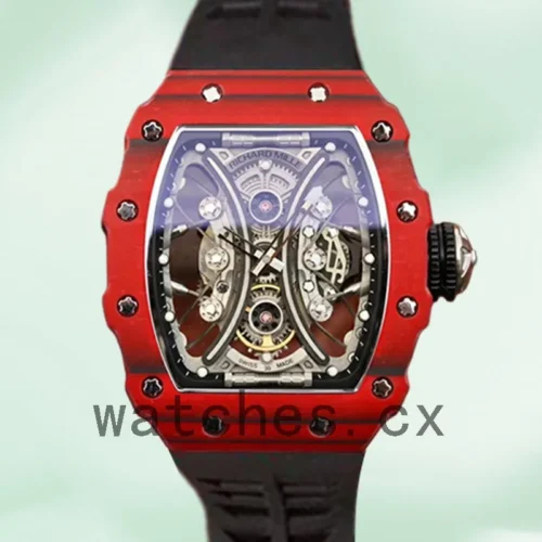 RM-J-53-01-003-1.webp Richard Mille RM53-01 Men RM53-01-003 Around 50*43mm Mechanical Rubber Band