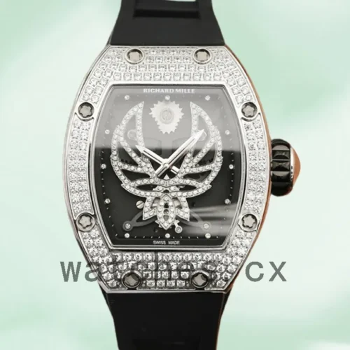 RM-J-Spider-001-1.webp Richard Mille RM019 RMSpider-001 Around 45*38mm Men Rubber Band Diamonds