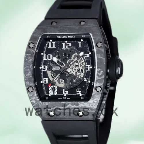 RM-K-010-007-1.webp Richard Mille RM 010 50*42mm Men RM 010-007 Black Transparent Dial