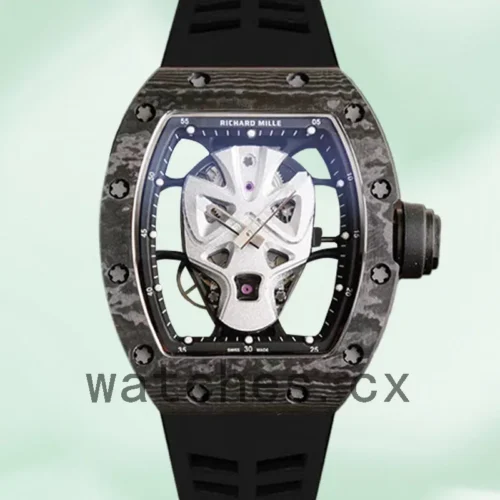 RM-K-52-06-009-1.webp Richard Mille RM52-06 Around 50*40mm Men RM52-06 Hero Dial Rubber Band