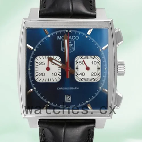 TH-J-CAW2111-1.webp Tag Heuer Monaco Men’s CAW2111 40mm Leather Strap Japanese Quartz