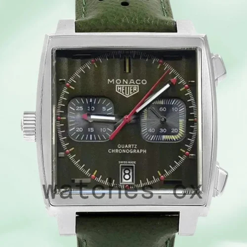 TH-J-CAW211E.FC6414-1.webp Tag Heuer Monaco CAW211E.FC6414 Men’s 40mm Silver-tone Green Dial