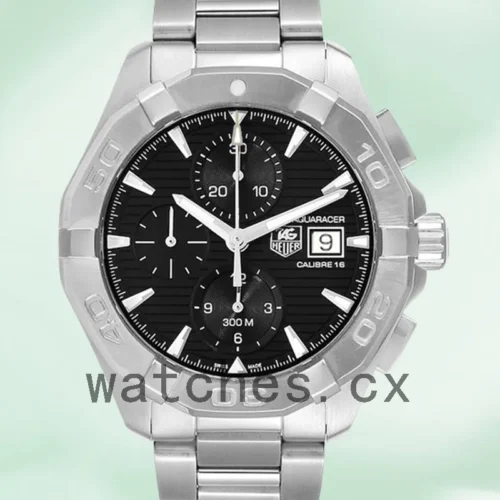 TH-J-CAY2110.BA0927-1.webp Tag Heuer Aquaracer Men’s 43mm CAY2110.BA0927 Bracelet Black Dial