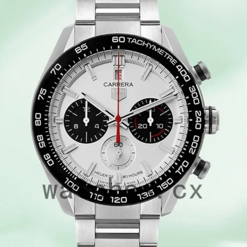 TH-J-CBN2A1D.BA0643-1.webp Tag Heuer Carrera 43mm CBN2A1D.BA0643 Men’s Silver-tone