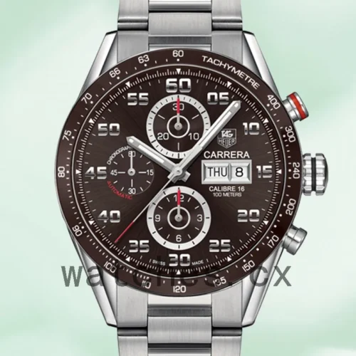 TH-J-CV2A1S.BA0799-1.webp Tag Heuer Carrera 43mm CV2A1S.BA0799 Men’s Silver-tone