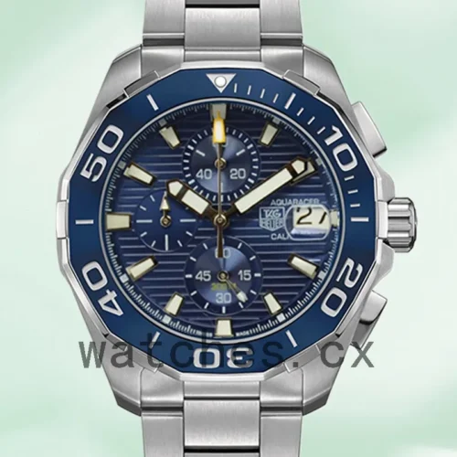 TH-K-CAY211B.BA0927-1.webp Tag Heuer Aquaracer 43mm CAY211B.BA0927 Men Blue Dial Bracelet