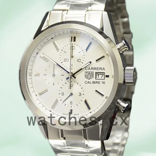 TH-K-CBK2112-001-1.webp Tag Heuer Carrera 43mm Men CBK2112-001 White Dial Quartz