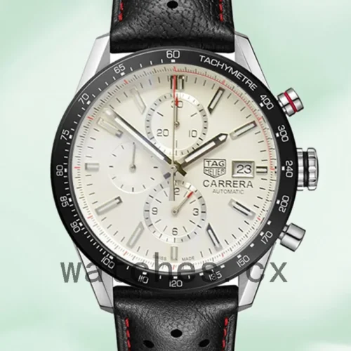 TH-K-CBM2110-003-1.webp Tag Heuer Carrera 43mm Men CBM2110-003 White Dial