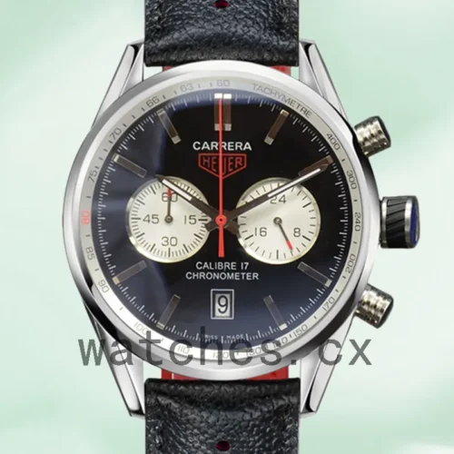 TH-K-CV2119-001-1.webp Tag Heuer Carrera 43mm CV2119-001 Men Leather Strap