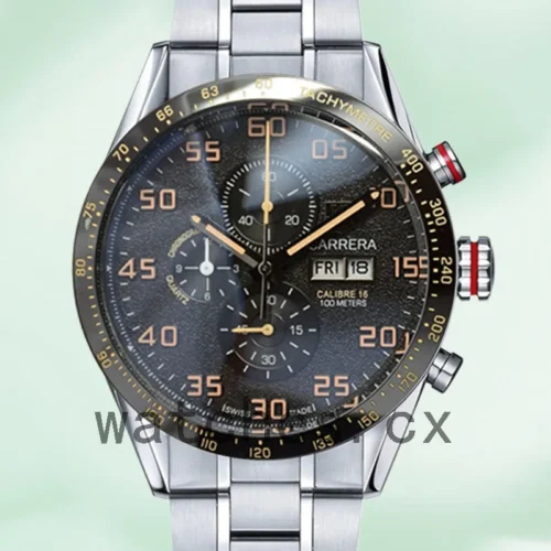 TH-K-CarreraBKAB-005-1.webp Tag Heuer Carrera 43mm Men CarreraBKSB-005 Black Dial